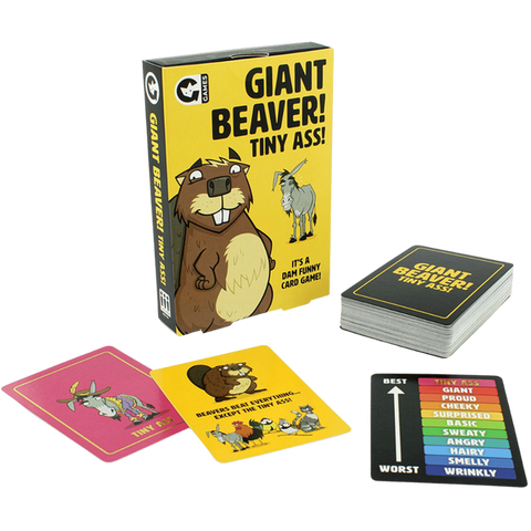 Giant Beaver Tiny Ass Card Game by Creative Conceptions - Sex Games, Coupons and Tricks