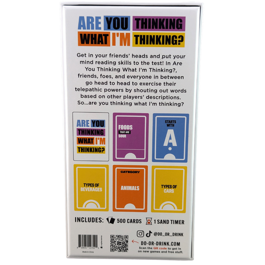 Creative Conceptions Are You Thinking What I'm Thinking? Game