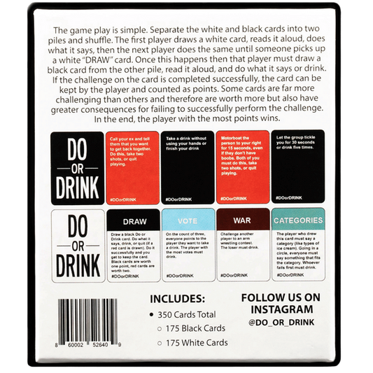 Creative Conceptions Do Or Drink Adult Sex Game