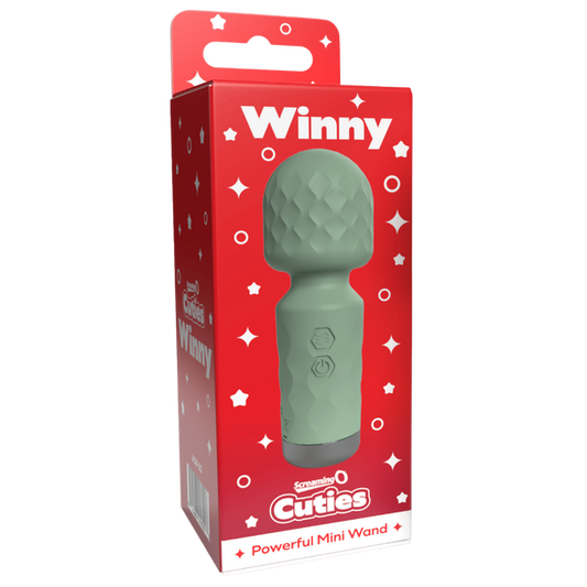Cuties Winny Rechargeable Wand by Screaming O - Body Wands