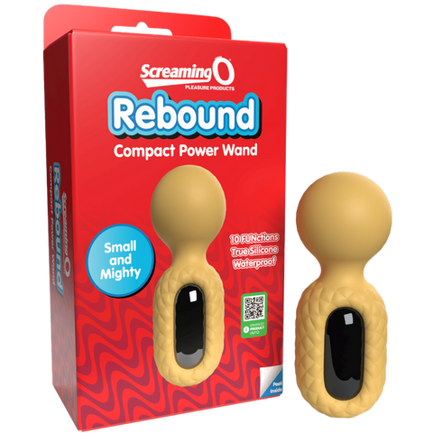 Cuties Rebound Compact Power Wand by Screaming O - Body Wands