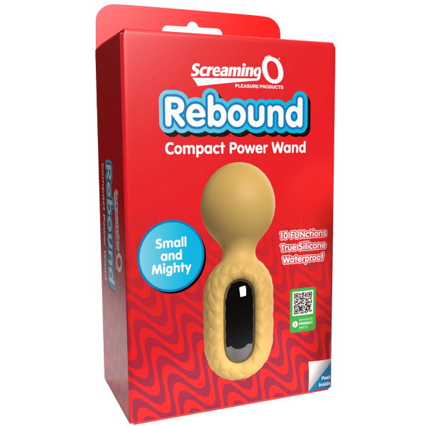 Screaming O Cuties Rebound Compact Power Wand Massager - Body Wands