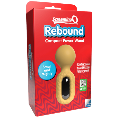 Cuties Rebound Compact Power Wand by Screaming O - Body Wands