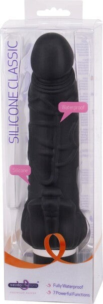 Seven Creations Silicone Classic Viking Vibrating Dildo - Vibrating Dildos