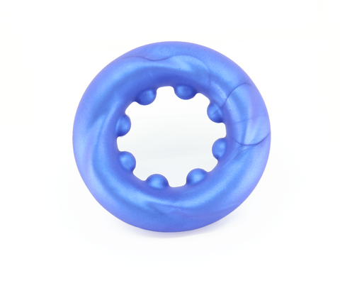 Mens Silicone Twisted O-Ring by Love In Leather - Stretchy Cock Rings