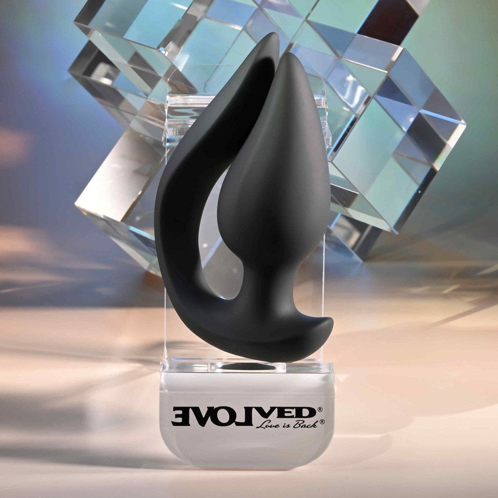 Evolved THE GENIE Rechargeable Vibrating Butt Plug - Butt Plugs