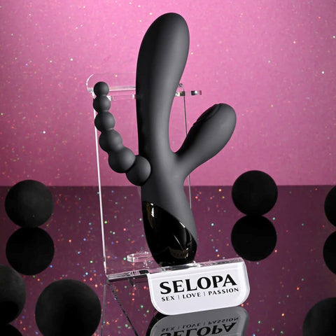 Selopa TRIPLE ACES Triple Stimulator Vibrator - G-Spot Vibrators