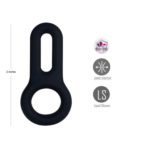 Maia GAVIN Cock & Balls Ring by Maia Toys - Stretchy Cock Rings