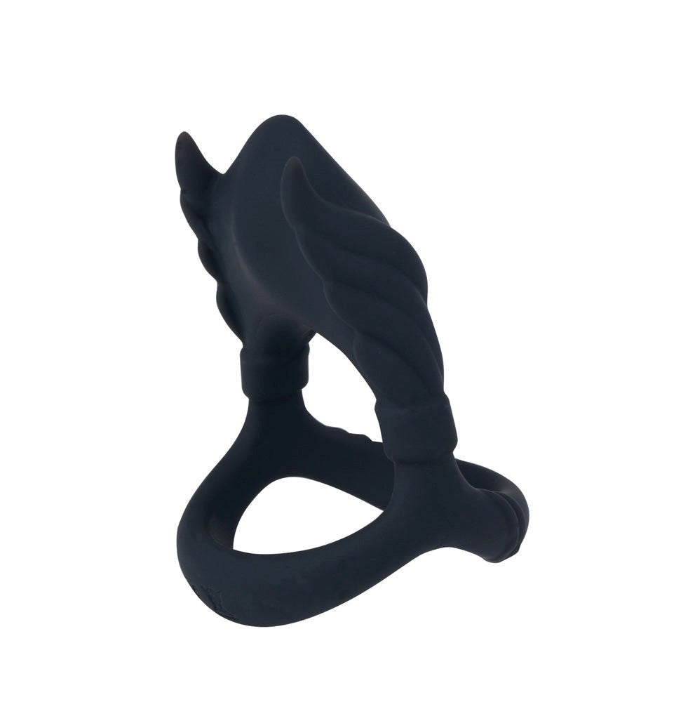 Maia ROCKY USB Rechargeable Vibrating Cock & Balls Ring - Vibrating Cock Rings