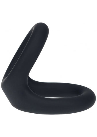 Double O Silicone Cock and Balls Rings by Shots Toys - Stretchy Cock Rings