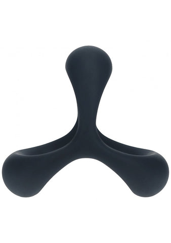 LEVELZ Tri O Ergo Silicone Cock Ring Cock & Balls Rings - Stretchy Cock Rings