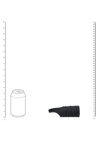LEVELZ Cock Ring & Ribbed Sleeve Cock Ring with Sleeve - Stretchy Cock Rings