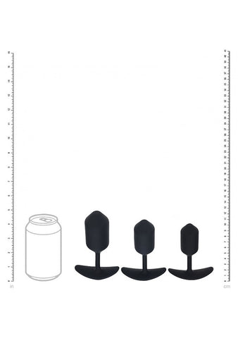 LEVELZ Weighted Anal Plug Training Set Weighted Butt Plugs - Butt Plugs