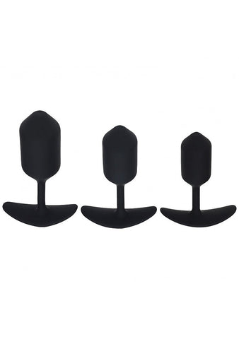 LEVELZ Weighted Anal Plug Training Set Weighted Butt Plugs - Butt Plugs