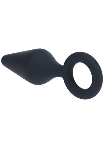 LEVELZ Silicone Anal Plug with Loop Butt Plug - Butt Plugs