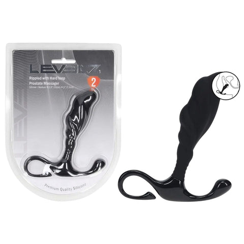 LEVELZ Rippled with Hard Loop Prostate Massager Prostate - Prostate Toys