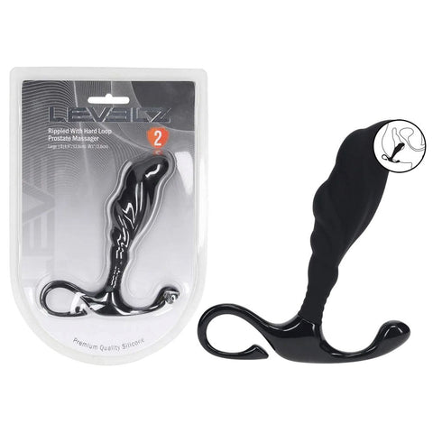 LEVELZ Rippled with Hard Loop Prostate Massager Prostate - Prostate Toys