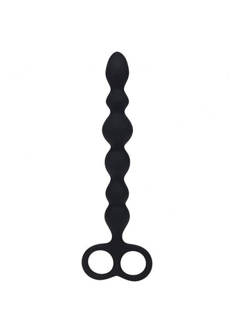 LEVELZ Beaded Anal Probe with Double Loop Anal Beads - Anal Beads and Balls