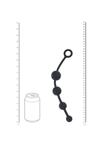 LEVELZ Curved Silicone Anal Beads Anal Beads by Shots Toys - Anal Beads and Balls
