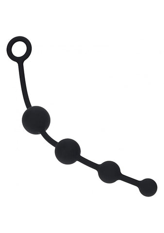 LEVELZ Curved Silicone Anal Beads Anal Beads by Shots Toys - Anal Beads and Balls