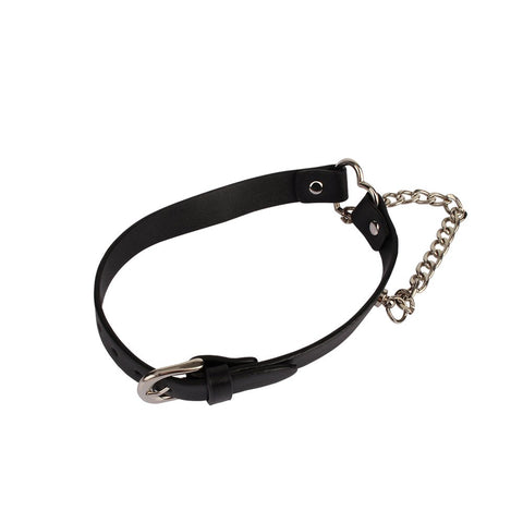 Heart Collar with a Chain by Chisa - Collars and Leads