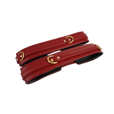 Wrist to Thigh Cuff Set by Chisa - Cuffs And Restraints
