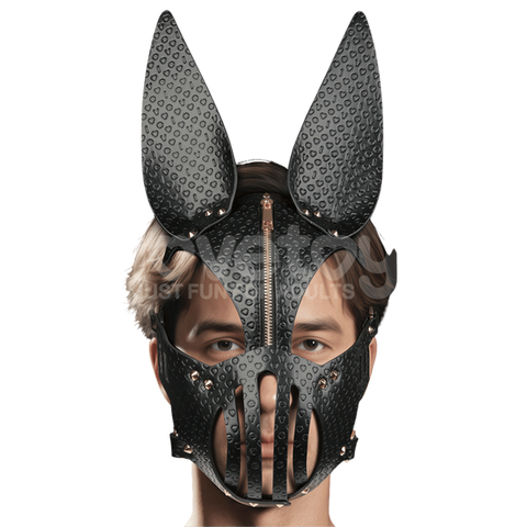 Dark Bunny Mask by Lovetoy - Masks And Blindfolds