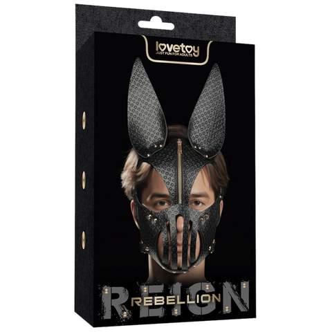 Dark Bunny Mask by Lovetoy - Masks And Blindfolds