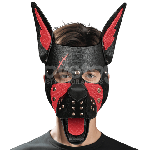 Scarred Alpha Pup Mask by Lovetoy - Masks And Blindfolds