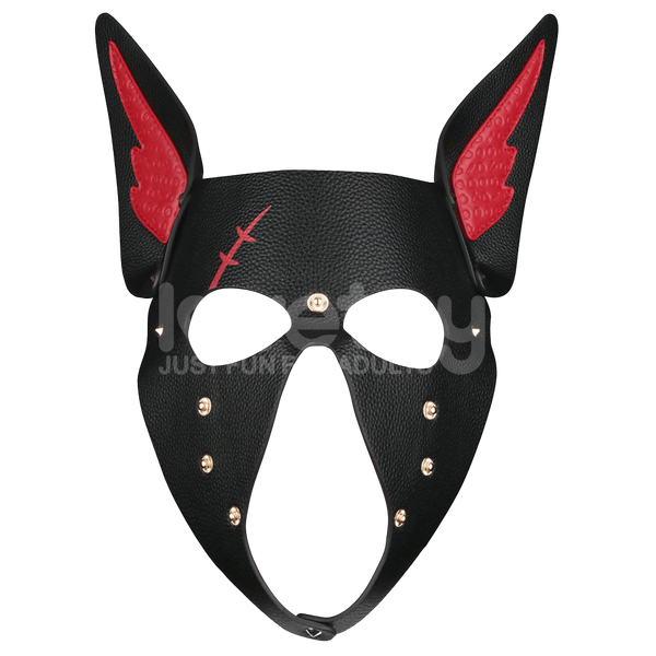 Lovetoy Scarred Alpha Pup Fetish Play Mask - Masks And Blindfolds