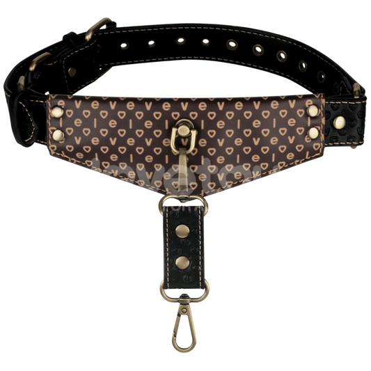 Lovetoy Premium PU Leather BDSM Thigh Cuffs Set