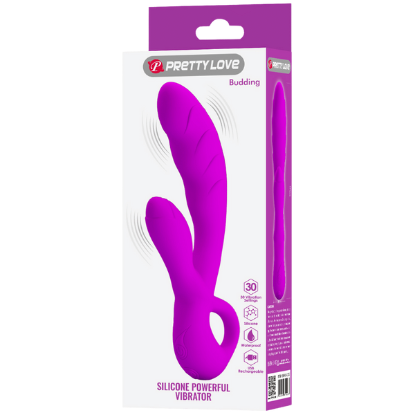 Pretty Love Budding Silicone Powerful Rabbit Vibrator - Rabbit Vibrators