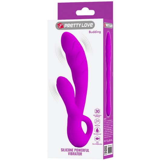 Silicone Powerful Vibrator Budding by Baile - Rabbit Vibrators