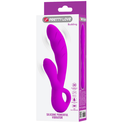 Silicone Powerful Vibrator Budding by Baile - Rabbit Vibrators
