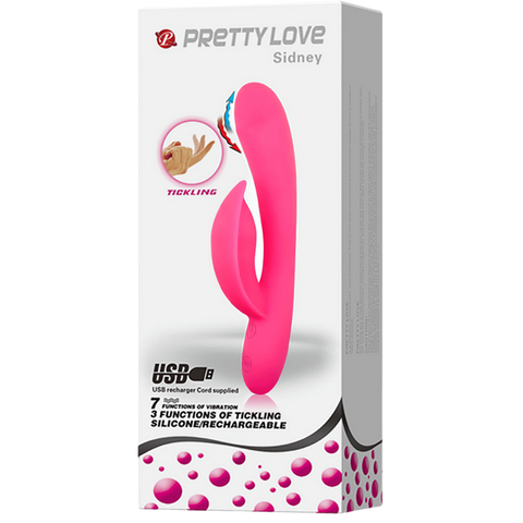 Silicone Rechargeable Sidney Rabbit Vibrator by Baile - Rabbit Vibrators