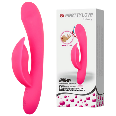 Silicone Rechargeable Sidney Rabbit Vibrator by Baile - Rabbit Vibrators