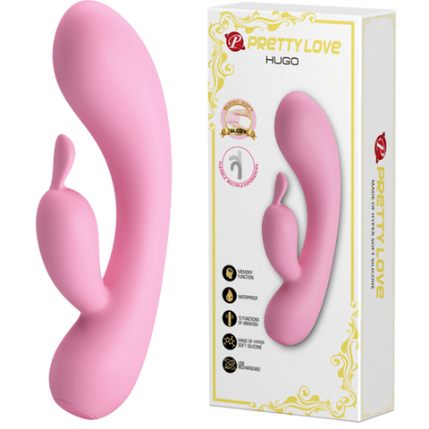 Rechargeable Hugo Rabbit Vibrator by Baile - Rabbit Vibrators