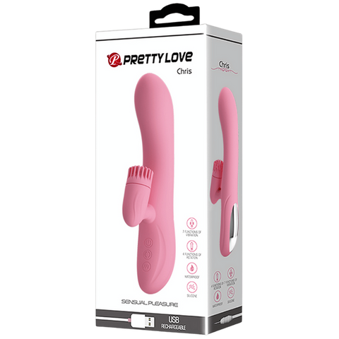 Rechargeable Chris Rabbit Vibrator by Baile - Rabbit Vibrators