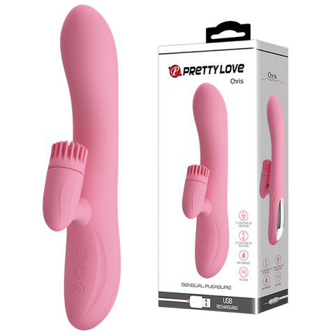 Rechargeable Chris Rabbit Vibrator by Baile - Rabbit Vibrators