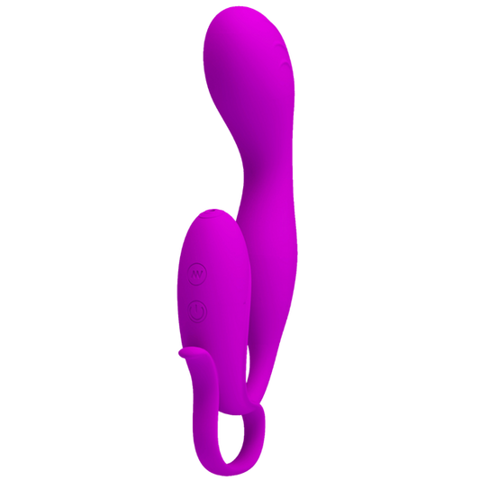 Pretty Love Flowery Silicone Rechargeable Clit Vibrator