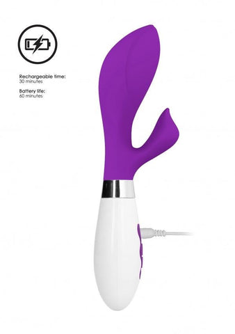 Luna Achelois Rechargeable Rabbit Vibrator by Shots Toys - Rabbit Vibrators