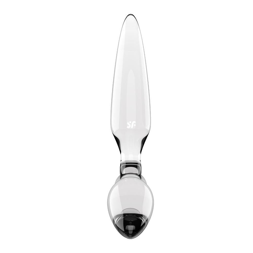 Satisfyer Triple Crystal 2 Glass 3-in-1 Anal Plug - Butt Plugs