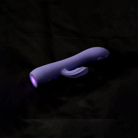 GROOVY GLOW-UPS Wavie Rabbit Vibrator - Rabbit Vibrators