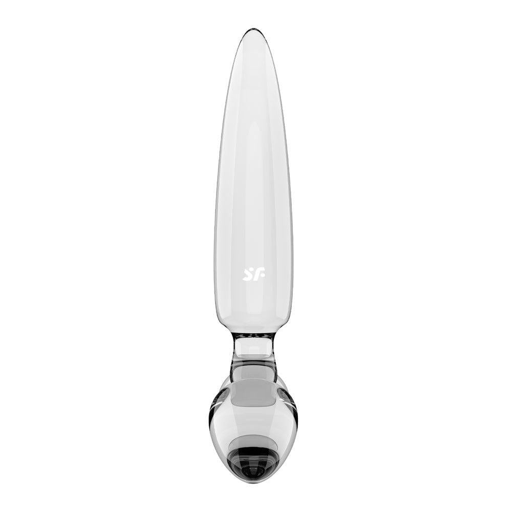 Satisfyer Triple Crystal 1 Glass 3-in-1 Butt Plug - Butt Plugs