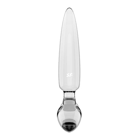 Triple Crystal 1 Glass 3-in-1 Butt Plug by Satisfyer - Butt Plugs
