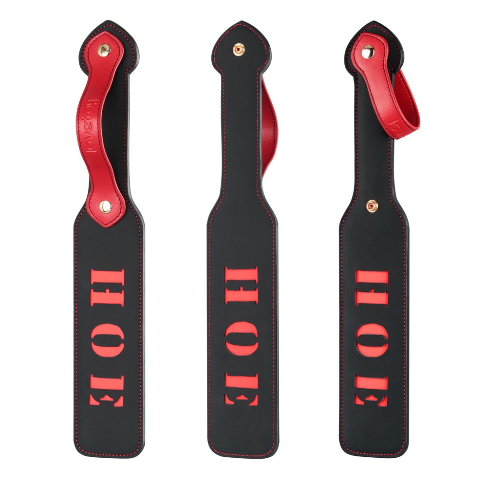 Lovetoy 15 Inches Rebellion Reign Fetish Paddle HOE - Paddles And Slappers