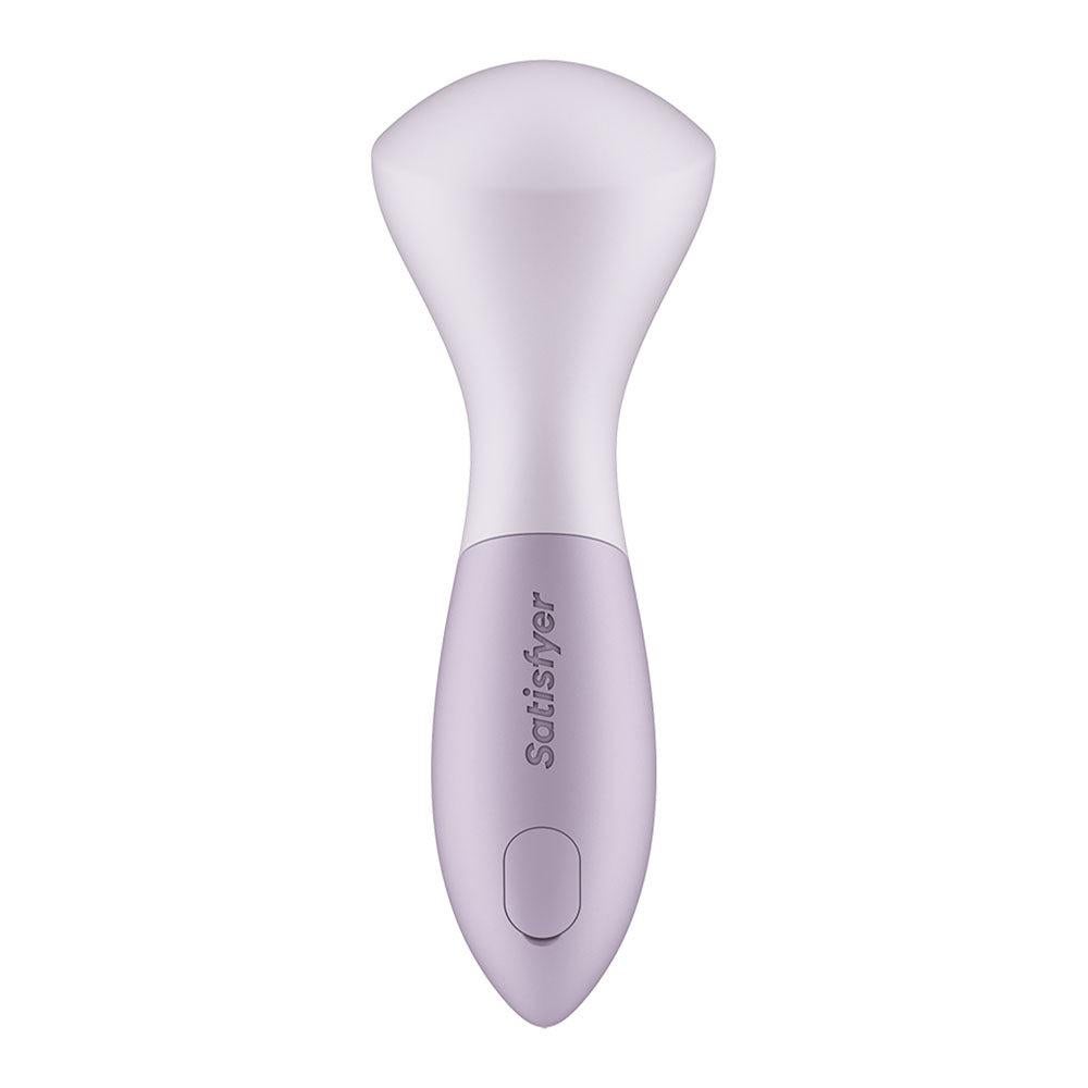 Satisfyer Wand-erful Rechargeable Air Pulse Wand Massager - Clit Ticklers and Pulsators