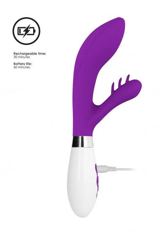 Luna Agave USB Rechargeable Flexible Rabbit Vibrator - Rabbit Vibrators