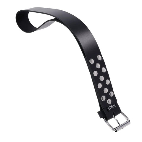 EDGE Leather Belt Spanker Spanking Whip by Sportsheets - Whips And Crops