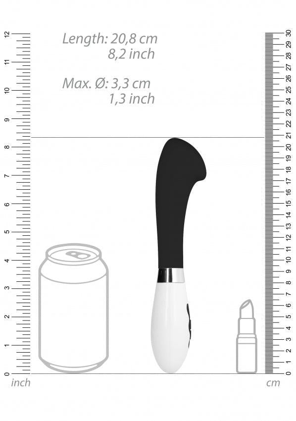 Shots Luna Aceso USB Rechargeable Silicone G Spot Stimulator - G-Spot Vibrators